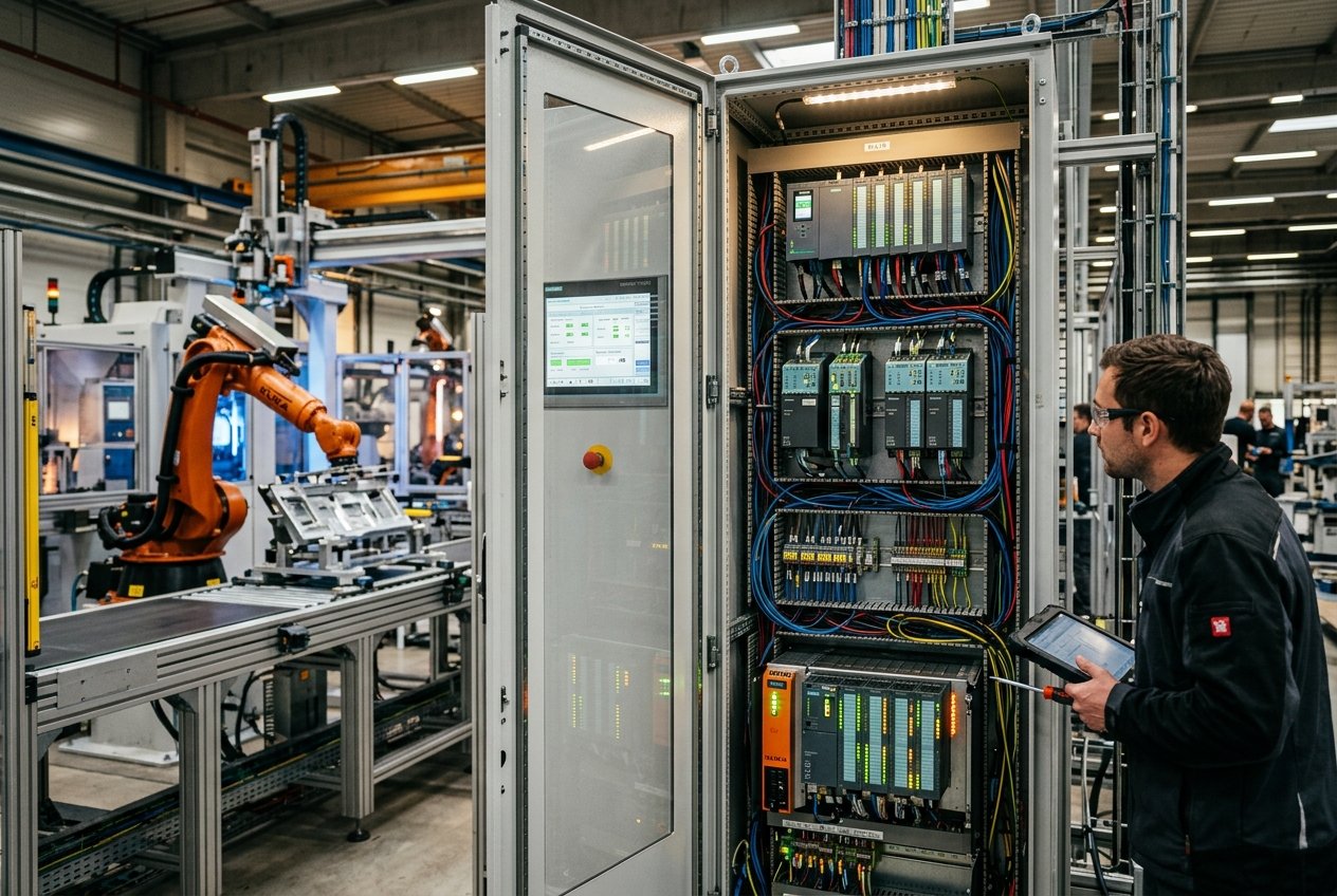 PLC Panoları ve Fabrika Otomasyonu